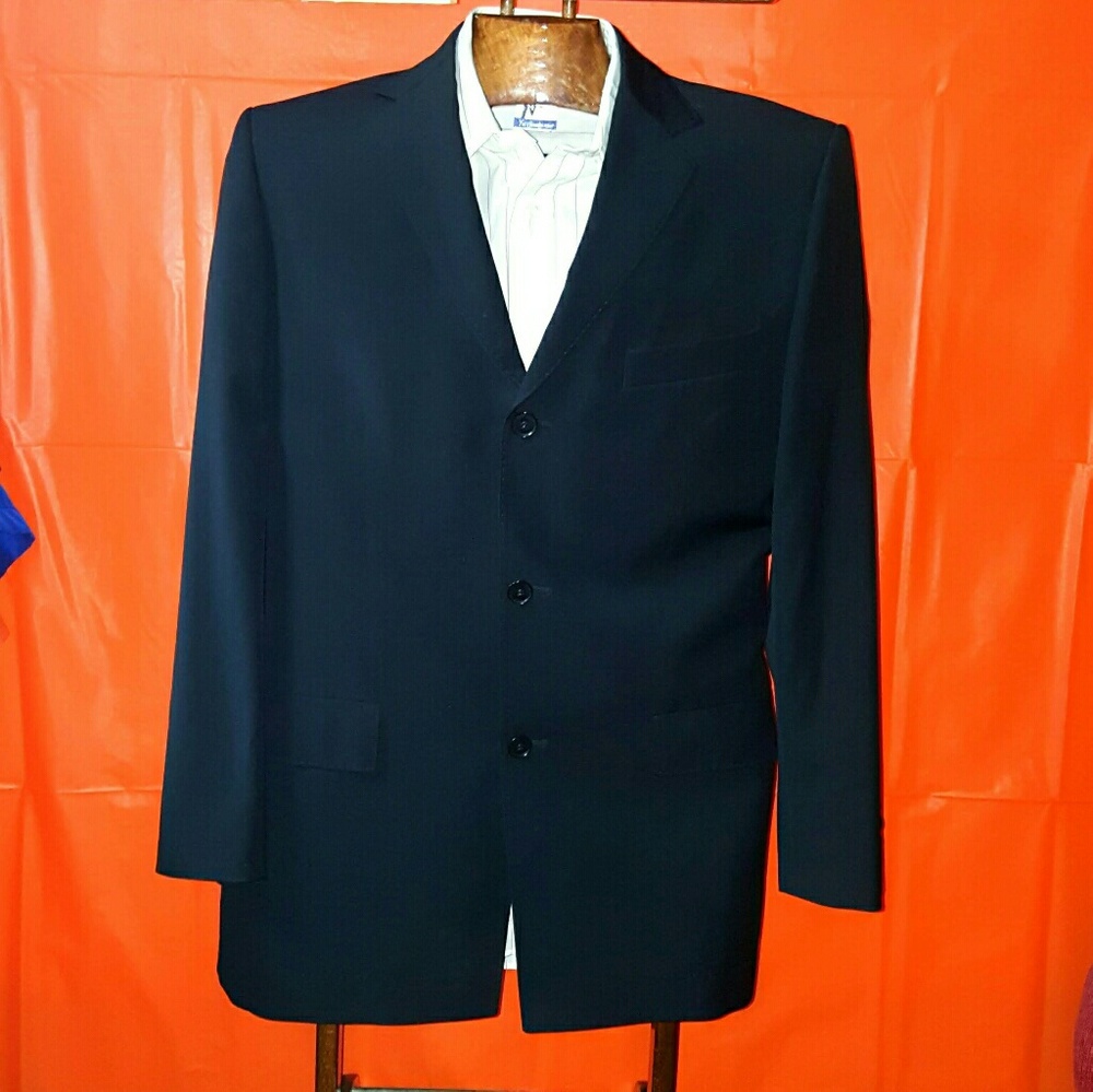 Hugo Boss Tristar Fame Mens Black Suit Jacket 42R